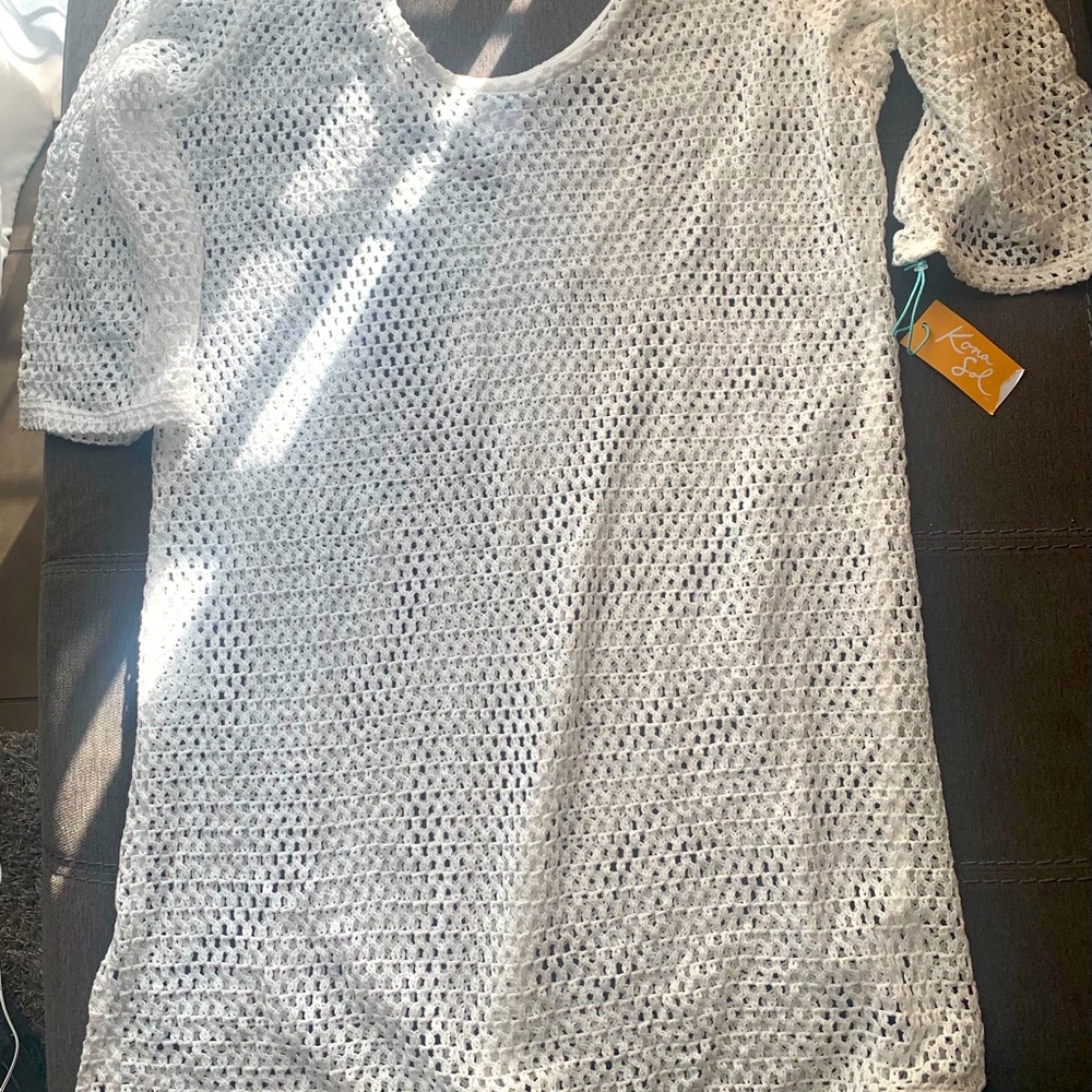 White cover up and black cover up-new with tags